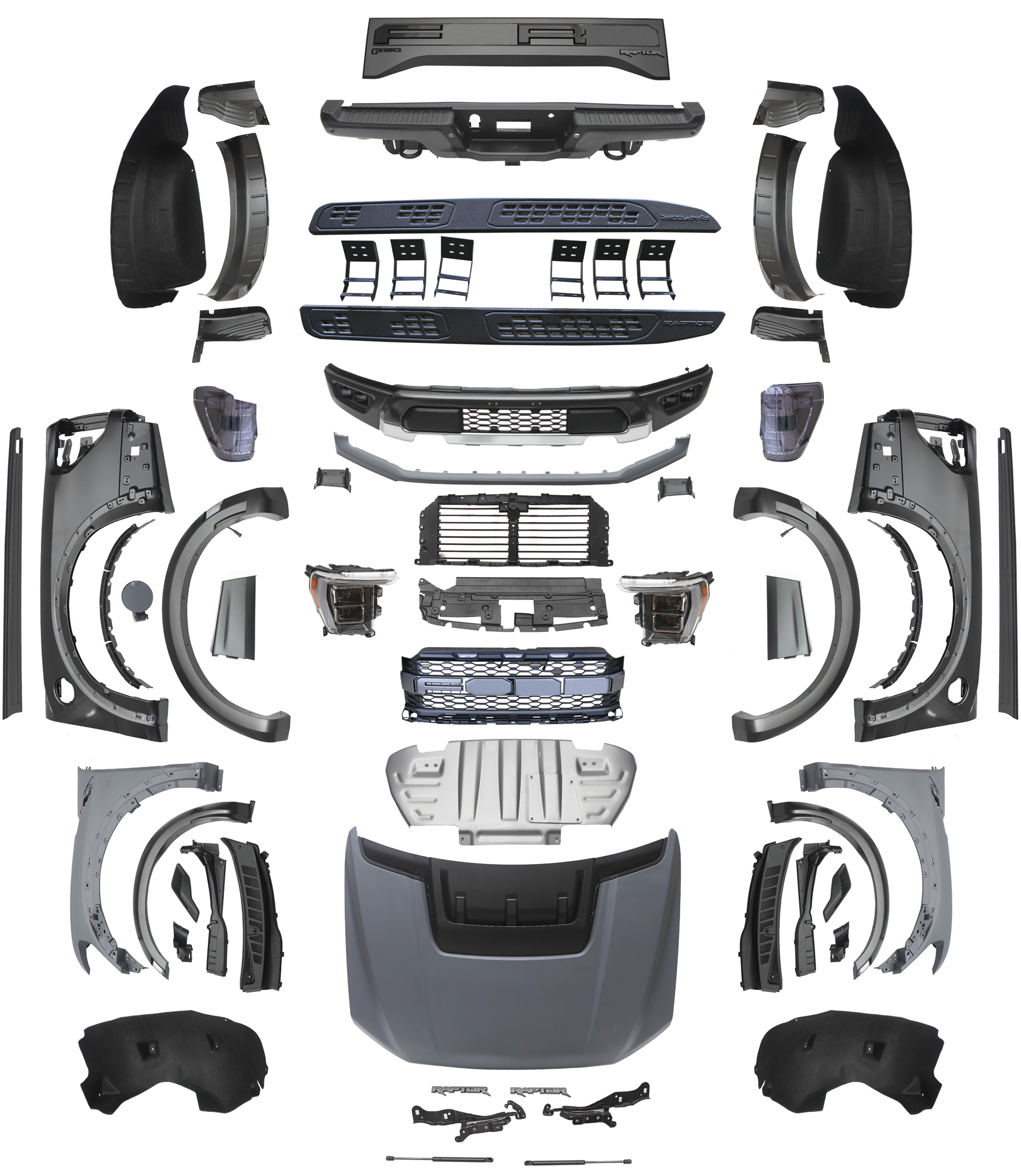 21Ford F150 Upgrade To 22Raptor Bodykits